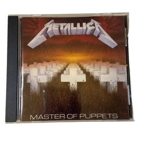 Metallica Master of Puppets CD‎ Music Heavy Metal